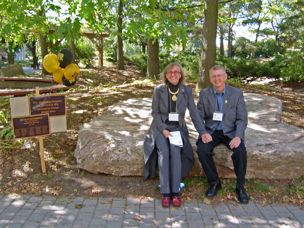 Julie and Roger at UofW